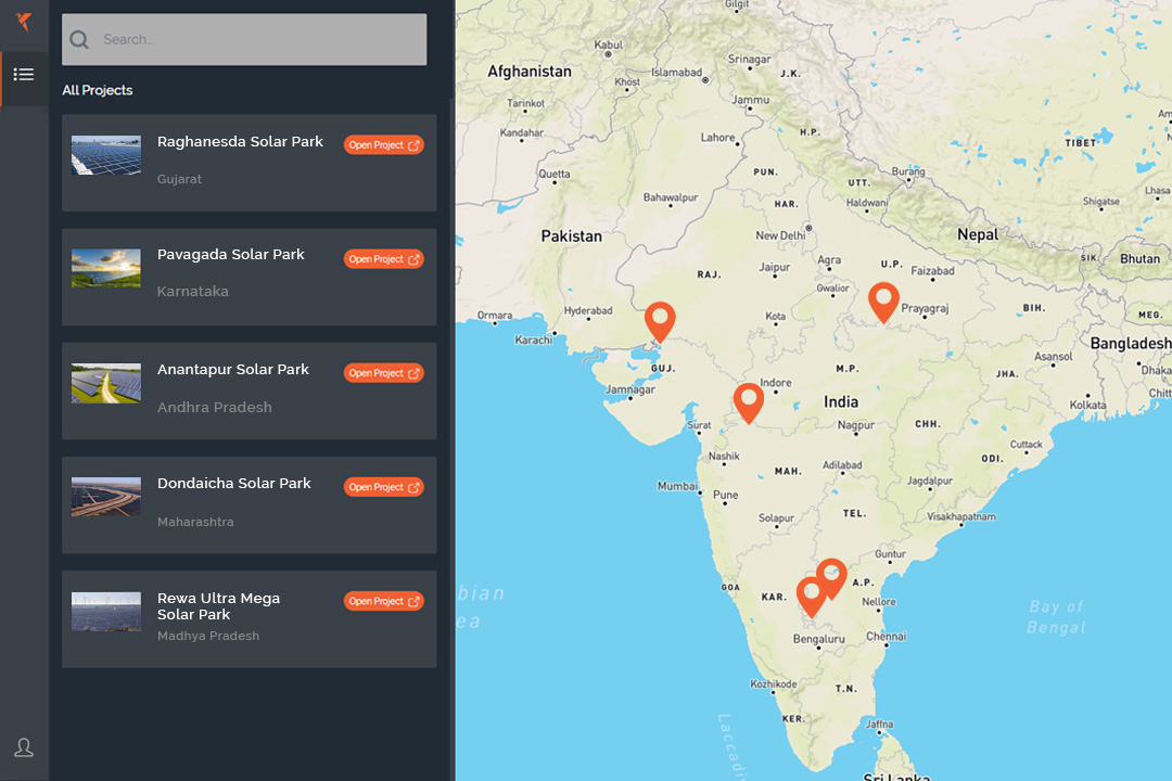 Drone data platform for solar