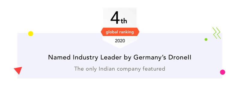 Skylark Drones - 4th place in global drone service providers ranking by Drone Industry Insights